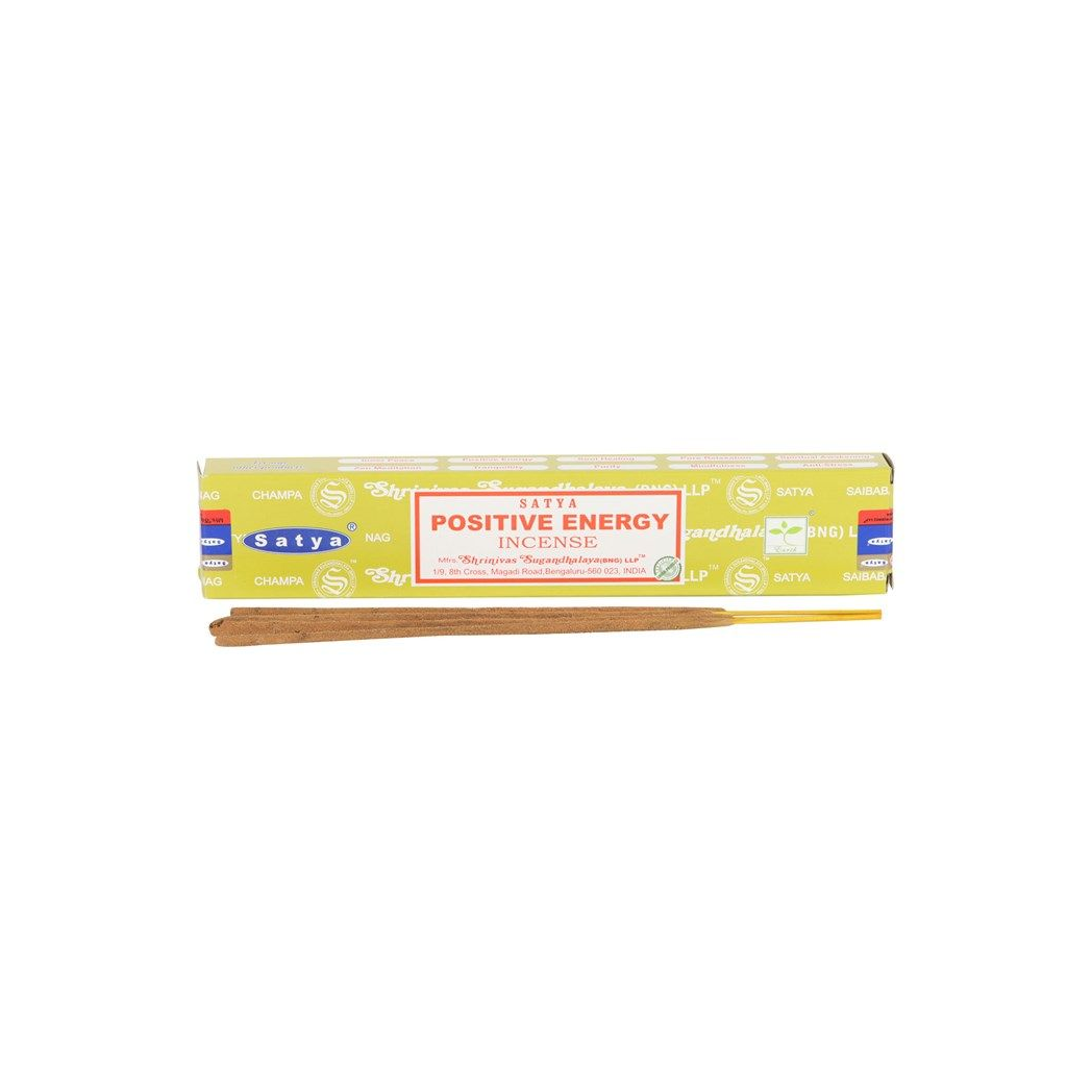12 Packs of Positive Energy Incense Sticks by Satya