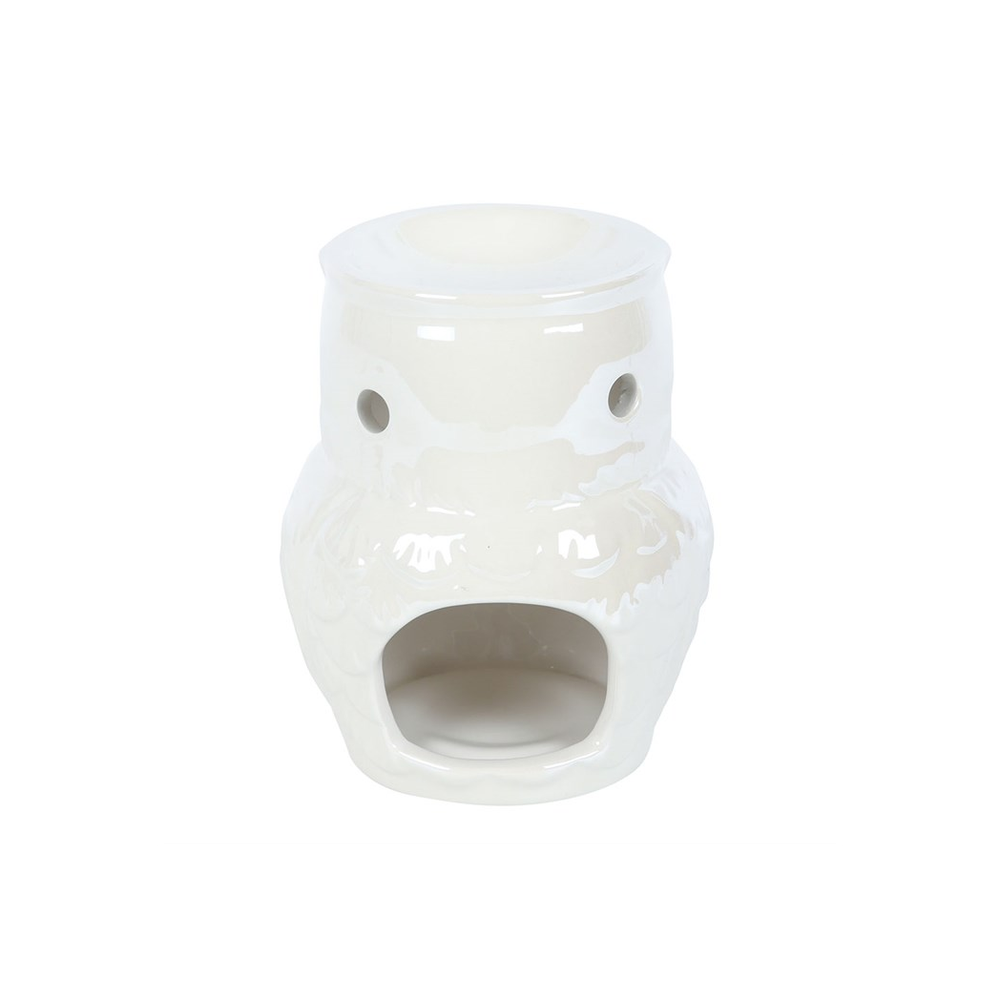 Owl Shaped Iridescent Oil Burner