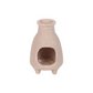 Greige Ribbed Palo Santo Burner