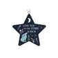 Love You to the Stars and Back Hare Hanging Decoration