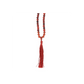 Grounding Rosewood & Red Jasper Mallah Necklace