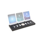 Black Moon Phase Tarot Card Stand Tealight Holder