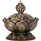 Metal Lotus Incense Cone Holder