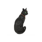 Sitting Black Cat Figurine