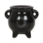 Mystical Moon Cauldron Ceramic Incense Holder