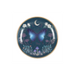 Round Midnight Moth Trinket Dish