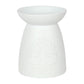 White Ceramic Tree of Life Oil Burner