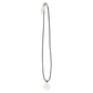 Clear Quartz Healing Crystal Heart Necklace