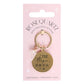 The Magic Is In You Rose Quartz Crystal Keyring