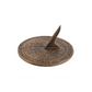 Howling Wolves Terracotta Sundial by Lisa Parker
