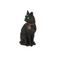 Sitting Black Cat Figurine