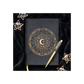 Astrology Wheel Journal with Black Obsidian Pen