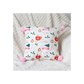 Square Sugarplum Fun Christmas Print Cushion