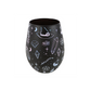 Crystal Witch Print Stemless Glass