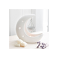 White Crescent Moon Hanging Oil Burner