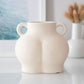 Cream Speckle Bum Plant Pot