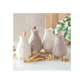 Greige Ribbed Palo Santo Burner