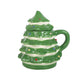Green Christmas Tree Shaped Mug