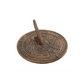 Howling Wolves Terracotta Sundial by Lisa Parker