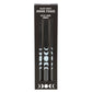 Set of 3 Black Magic Moon Phase Taper Candles