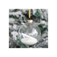 Christmas Wish Hanging Glass Bauble