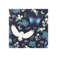 23cm Midnight Forest Owl Print Gift Bag