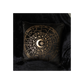 35cm Square Black Astrology Wheel Cushion