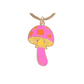 Funky Fungi Mushroom Keyring
