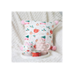 Square Sugarplum Fun Christmas Print Cushion