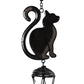 Black Cat Profile Windchime