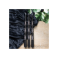 Set of 3 Black Magic Triple Moon Taper Candles