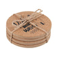 Surf's Up Cork Coaster Set