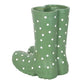 Light Green Welly Boot Planter