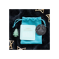 Green Aventurine Crystal Christmas Tree in a Bag