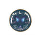 Round Midnight Moth Trinket Dish