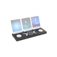 Black Triple Moon Tarot Card Stand Tealight Holder