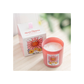 The Sun Rose Quartz Crystal Chip Candle
