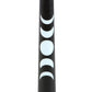 Set of 3 Black Magic Moon Phase Taper Candles