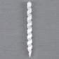 Round Point Selenite Spiral Wand