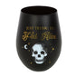 Trying to Feel Alive Stemless Wine Glass