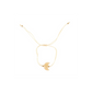 Be Brave Yellow Jade Crystal Moon Bracelet