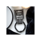 Black Obsidian Skull Bracelet