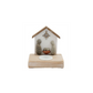Pebble Nativity Tealight Candle Holder