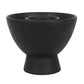 Black Pentagram Terracotta Smudge Bowl