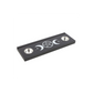Black Triple Moon Tarot Card Stand Tealight Holder