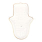 White Hamsa Hand Incense Stick Holder