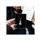 Calming Amethyst Crystal Chip Potion Bottle Necklace